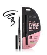 Swiss Beauty You & Eye Power Black Kajal | Waterproof & Smudge-Proof | 24 Hour Stay | Matte Finish Black Kajal | 0.30gm