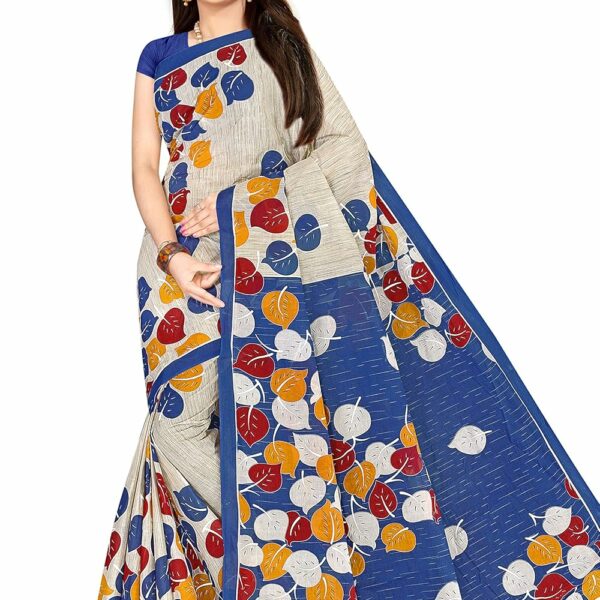 TAMAIRA FASHION Women's Pure Cotton saree without Blouse Piece (2158_Malmal_Parent)