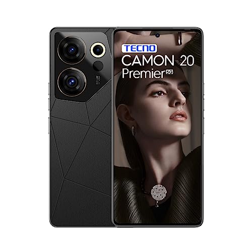 TECNO Camon 20 Premier 5G (Dark Welkin, 8GB RAM,512GB Storage)|8GB Expandable RAM| Industry 1st 50MP RGBW-Pro Camera| Segment 1st 108MP Ultra-Wide Macro Lens |6.67" 120Hz, 10bit AMOLED in-display