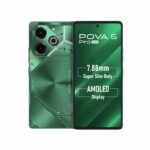 TECNO POVA 6 PRO 5G (Comet Green, 8GB+256GB) | 108MP Camera + 32MP Selfie Camera | 120Hz Dot-in AMOLED Display | Dual Speakers with Dolby Atmos | 6000mAh & 70W Charger | Arc Interface