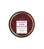 THE LOVE CO. Black Rose & Oud Body Butter - Body Butter For Women - 48-Hour Ultra-Rich Moisturizer with Pure Shea Butter - Luxurious Deep Hydration - 200gm