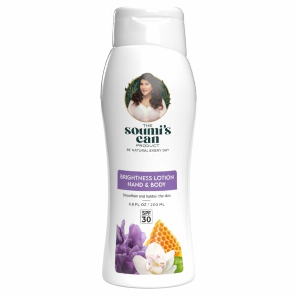 THE SOUMI'S CAN PRODUCT Brightness Body Lotion With SPF 30 200ML (Pack of 1)