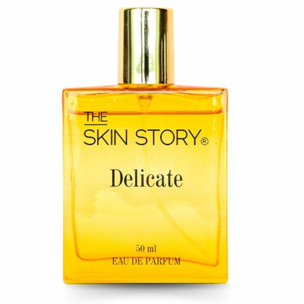 The Skin Story Delicate Perfume for Women | Gentle Elegance & Enduring Aura | Sea Breeze, Lemon, Lily, Musk & Amber | Luxurious Long-Lasting Fragrance | Understated Beauty, Everyday Wear | 50ml