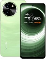 Vivo T3x 5G (Celestial Green, 6GB RAM+ 128GB Storage) Snapdragon 6 Gen1 Processor | LED Display | Dual SIM | 6000mAh Battery