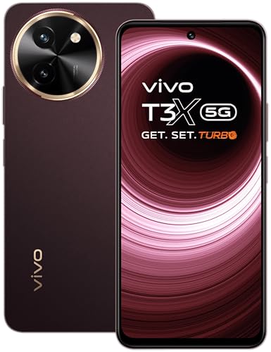 Vivo T3x 5G (Crimson Bliss, 128 GB) (6 GB RAM)