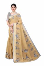 Yashika Women's Linen Saree