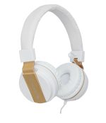 Zebronics Storm Wired On Ear Headphone with 3.5mm Jack, Built-in Microphone for Calling,1.5 Meter Cable, Soft Ear Cushion, Adjustable Headband,Foldable Ear Cups(White)