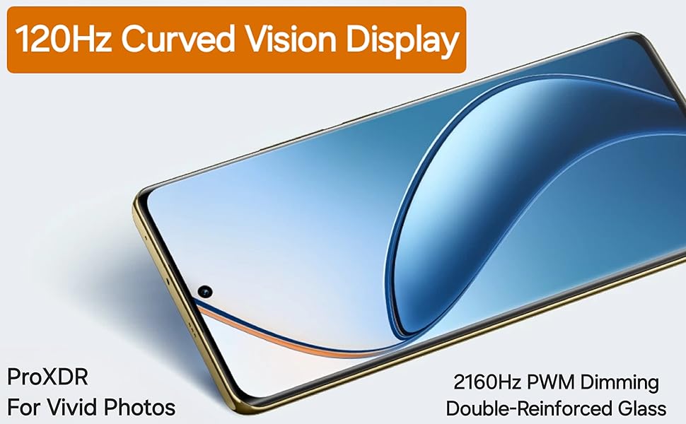 120 Hz Curved Vision Display