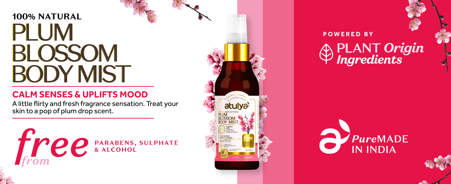 Atulya Plum Blossom Body Mist 