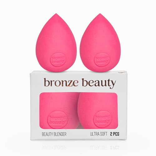 bronze beauty Tear drop Shape Ultra Soft Beauty Blender (Pack of 2)