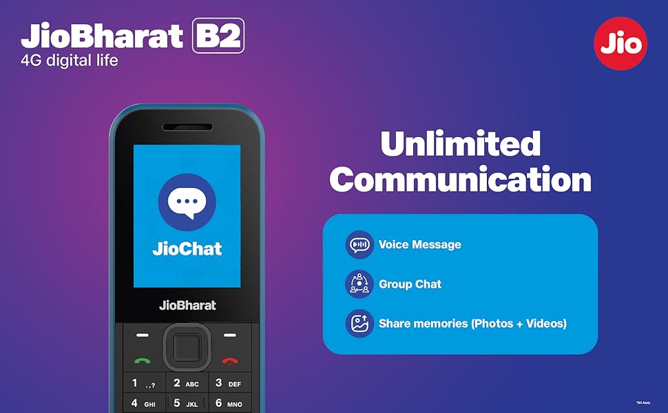 JioBharat B2 - Blue