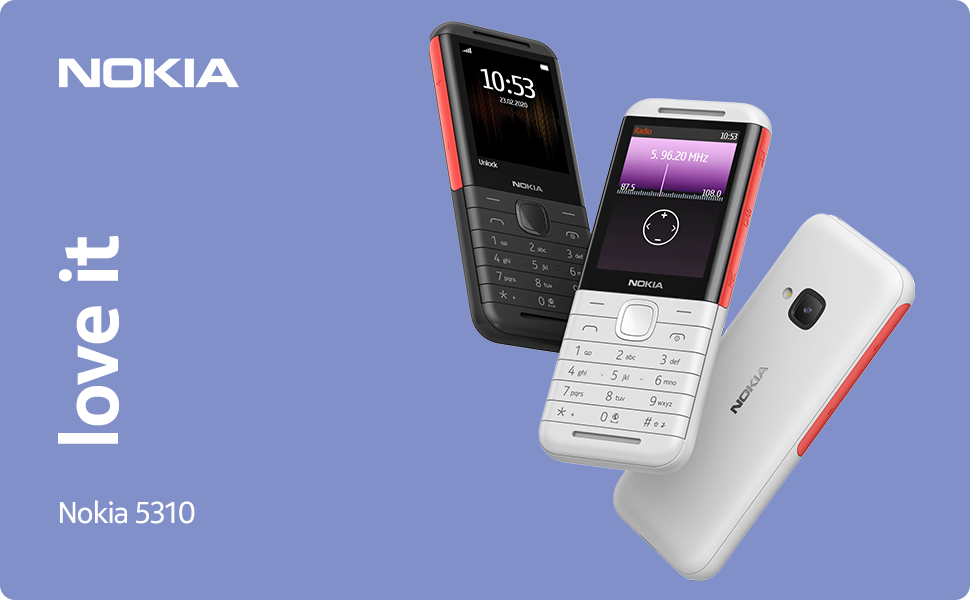 Nokia 5310, Keypad phone, best keypad phone, nokia keypad phone