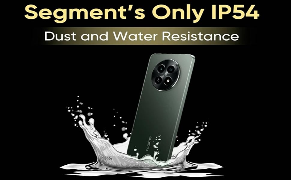 Segment's Only IP54 Dust and Water Resistance