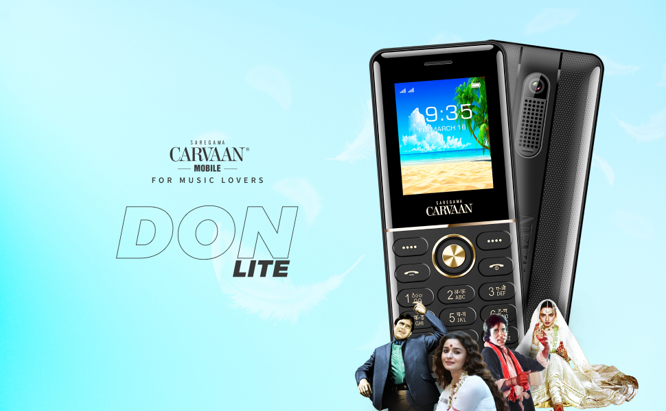 saregama carvaan don lite mobile, keypad phone, feature phone, evergreen hindi songs, music phone  