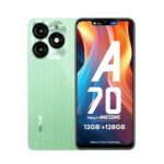 itel A70 (4GB RAM, 128GB ROM) Upto 12GB RAM with Memory Fusion | 13MP Dual Rear Camera & 8MP Front Camera | 5000mAh with Type-C | Dynamic Bar | Side Fingerprint | Octa-Core Processor | Field Green