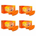 power soaps Nature Power Papaya Aura Soap (4 Pieces X 125 Gram)