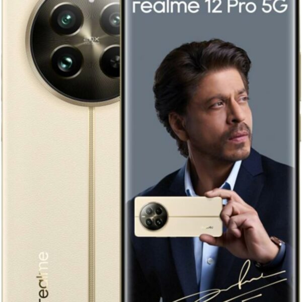 realme 12 Pro 5G (Navigator Beige, 8GB RAM 256 GB Storage)