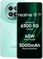 realme 13 5G (Speed Green, 8GB RAM, 128GB Storage) | Expandable Upto 2TB | Up to 18GB Dynamic RAM | 50MP AI Dual Camera | 6.72" AMOLED Display | 45W Ultra Charging DAK | Dimensity 6300 Processor