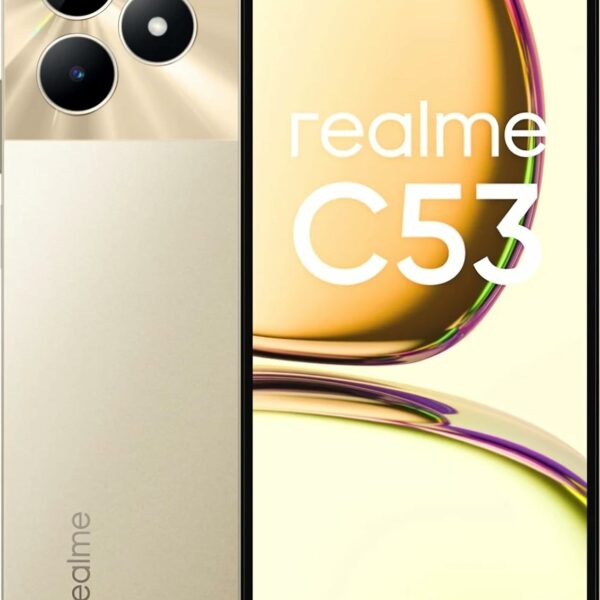 realme C53, Champion Gold, 4GB RAM, 128GB Storage