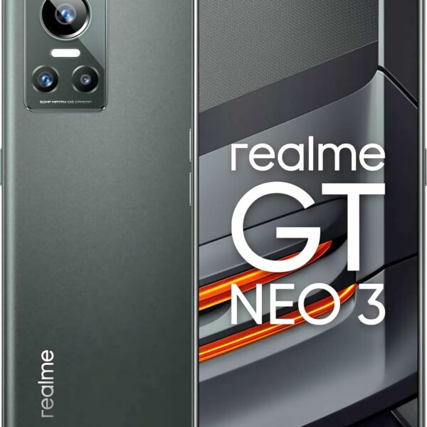 realme GT Neo 3 (150W) (Asphalt Black, 12GB RAM, 256GB Storage)