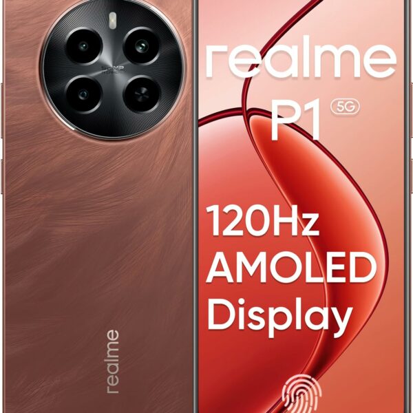 realme P1 5G (Phonix Red, 8GB RAM, 128GB Storage)