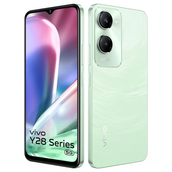 vivo Y28e 5G (Breeze Green, 4GB RAM, 128GB Storage) with No Cost EMI/Additional Exchange Offers | Without Charger