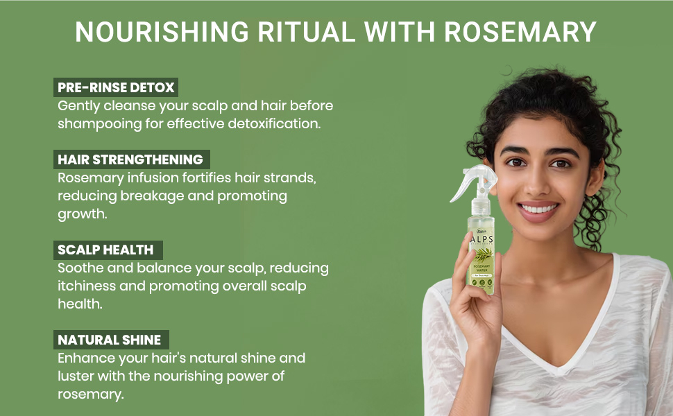 Rosemary Water Spray For Hair Growth