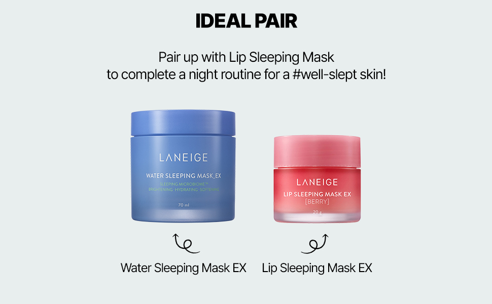 An overnight hydrating gel mask