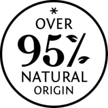 All ingredients have over 95% natural origin