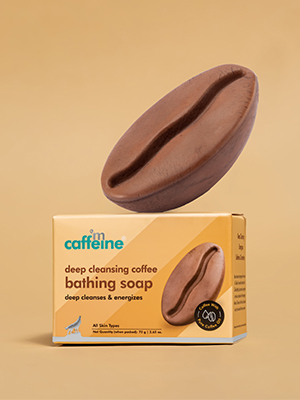 deep cleansing coffee bathing soap for all skin types