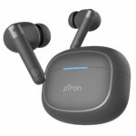 pTron Bassbuds Duo Pro TWS Earbuds with 3D AudioScape, TruTalk AI-ENC Calls, Thunder Bass, 38H Playtime, 50ms Low Latency Movie/Music Modes, BT 5.3 & Ultra HD Mic, Fast Type-C Charging & IPX5 (Grey)