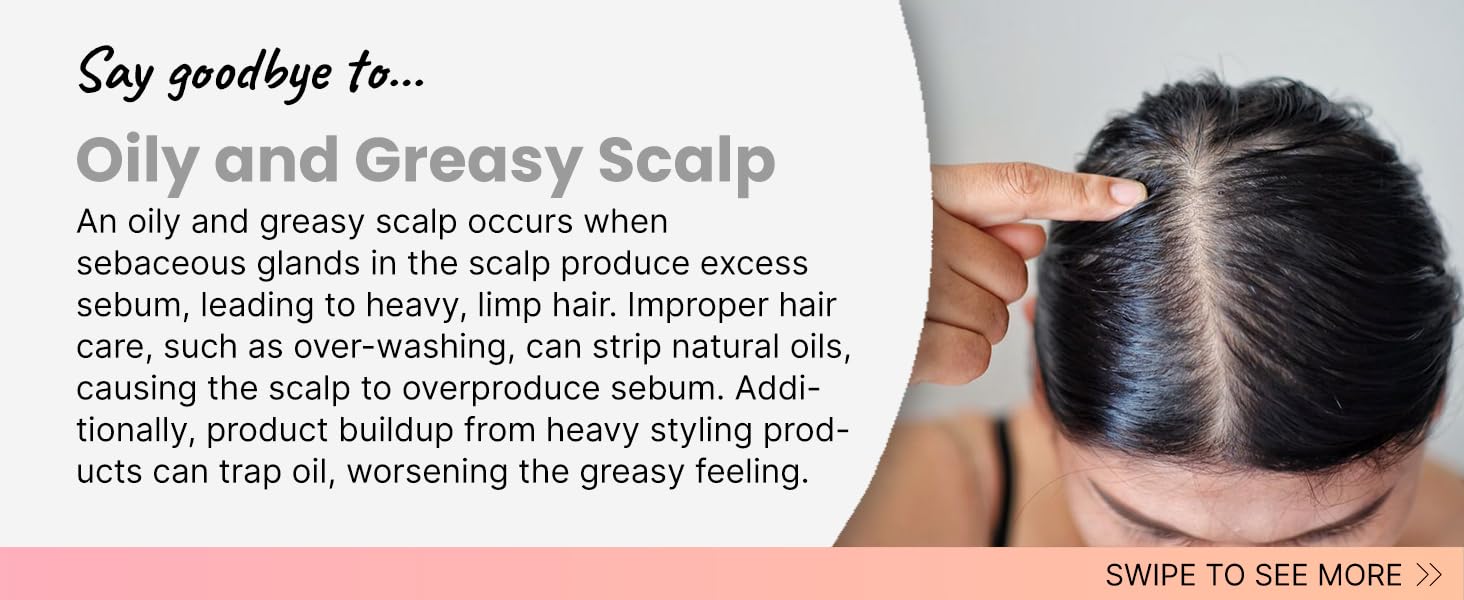 oily and greasy scalp