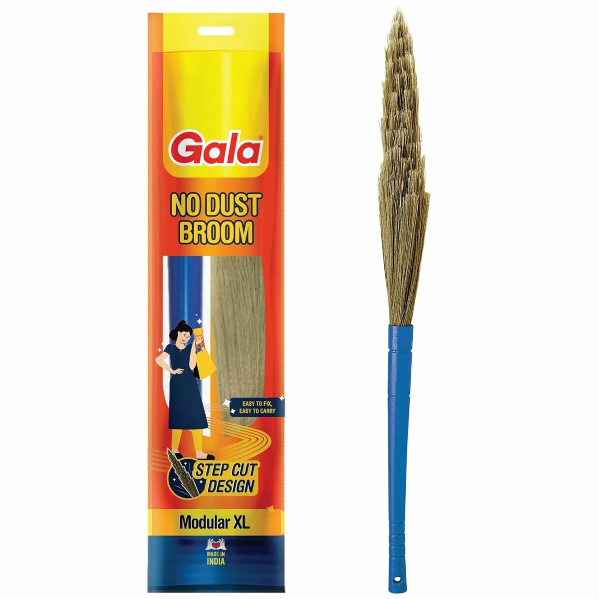 Gala No Dust Floor Broom XL (Modular,1 Piece)