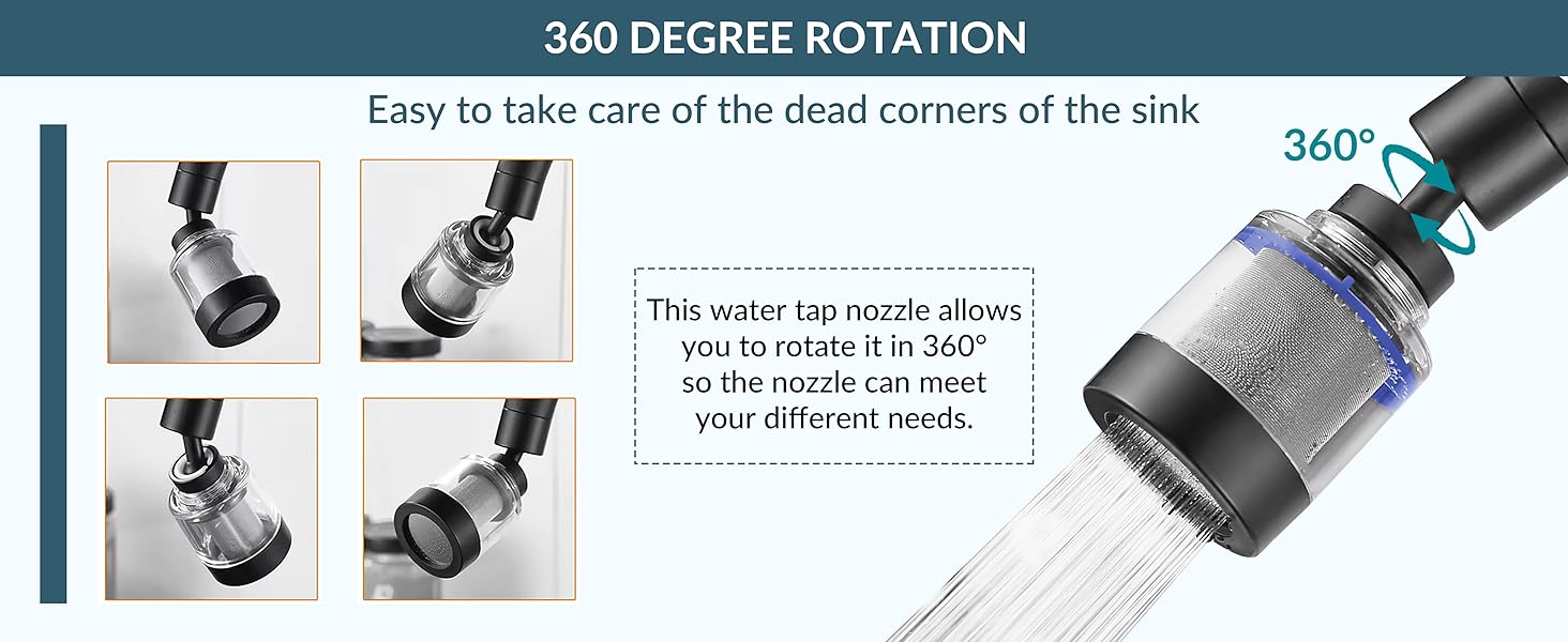 aerator for kitchen faucet