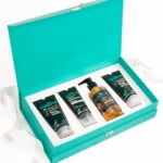 mCaffeine Gift Kit with Pure Coffee Skincare | Gift Set with Face Wash, Face Scrub, Body Wash & Sunscreen | Suitable Gift Kit for All Occasions & All Skin Types | Birthday, Anniversary Perfect Gift Hampers For Men and Women