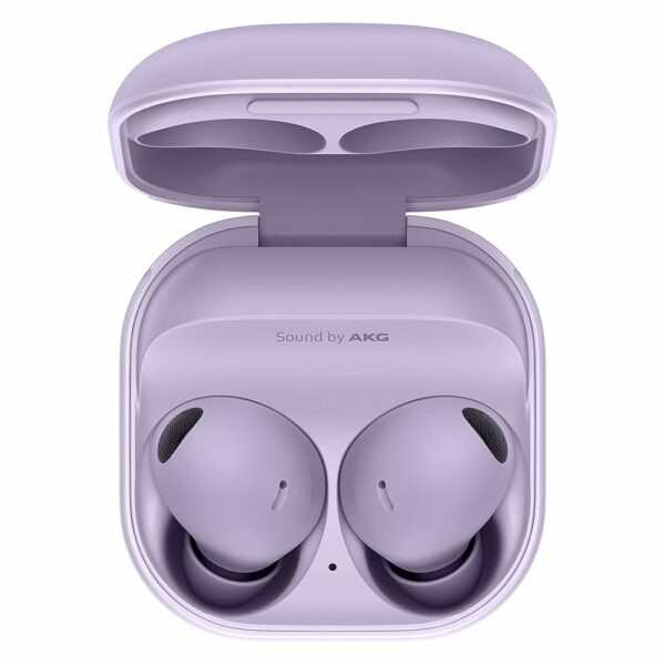 Samsung Galaxy Buds2 Pro, with Innovative AI features, Bluetooth Truly Wireless in Ear Earbuds with Noise Cancellation (Bora Purple)