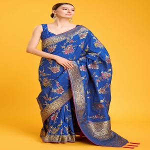 traditional indian banarsi saree