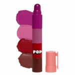 SUGAR POP 4 in 1 Lip Twist - 01 Classic | Multi-use Stackable Lipsticks for Women | Satin Matte Hydrating Formula | 6.4g