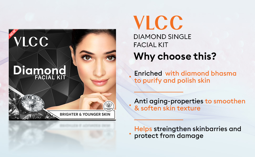 VLCC Gold Facial Kit & Diamond Facial Kit - 6