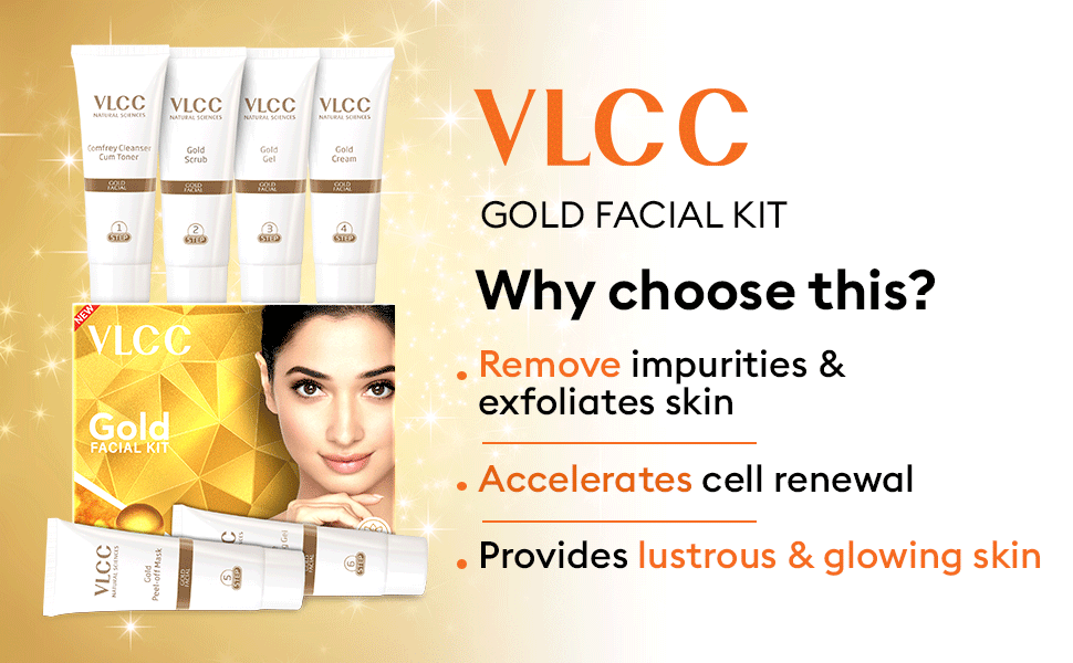 VLCC Gold Facial Kit & Diamond Facial Kit - 3