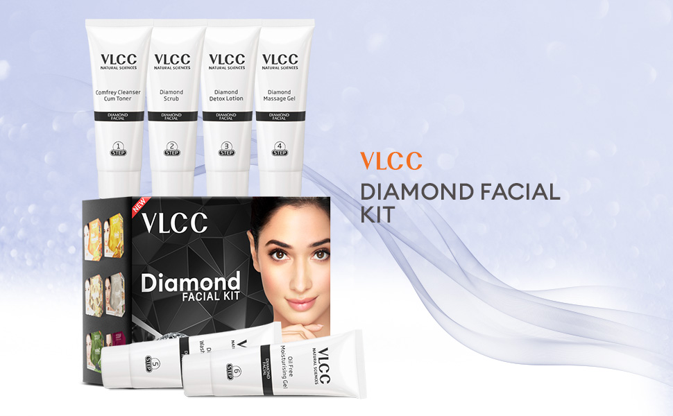 VLCC Gold Facial Kit & Diamond Facial Kit - 7