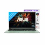 ASUS Vivobook S15 OLED (2022) 15.6" (39.62 cms) FHD OLED, Intel Core Evo i5-12500H 12th Gen, Thin and Light Laptop (16GB/512GB SSD/Iris Xe Graphics/Windows 11/Office 2021/Green/1.8 kg) K3502ZA-L503WS