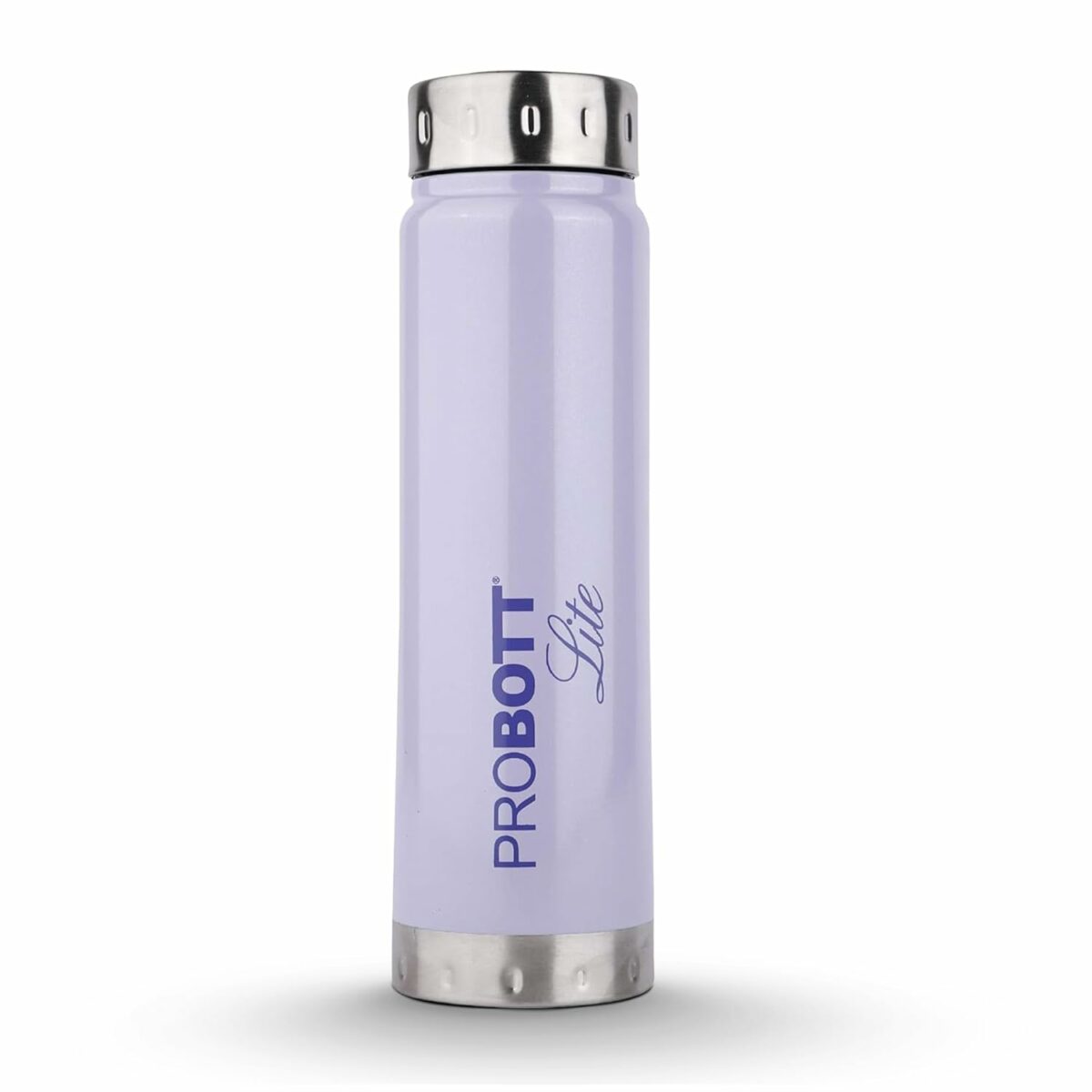 PROBOTT Freeze 1500ml Single Walled Stainless Steel Water Bottle 1.5 litre, Light Purple, Water Bottle for Men Leakproof, Gym Bottle | Home | Kitchen | Hiking | Treking Bottle | Travel