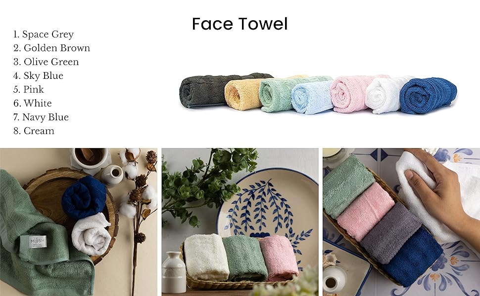 Bamboo Face Towel