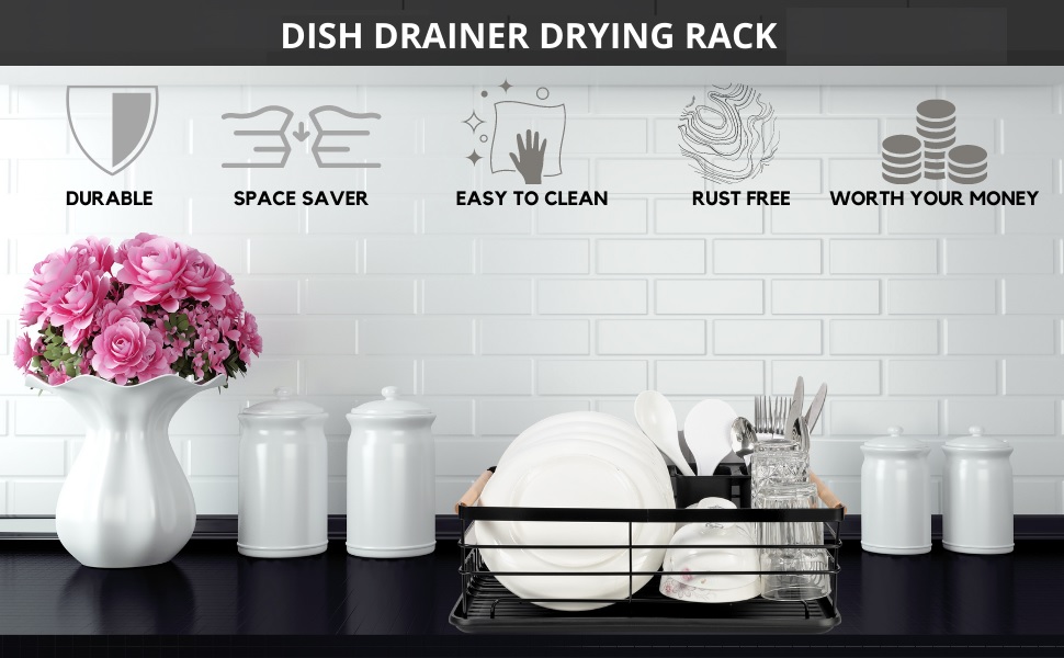 Kitchen Dish Drainer