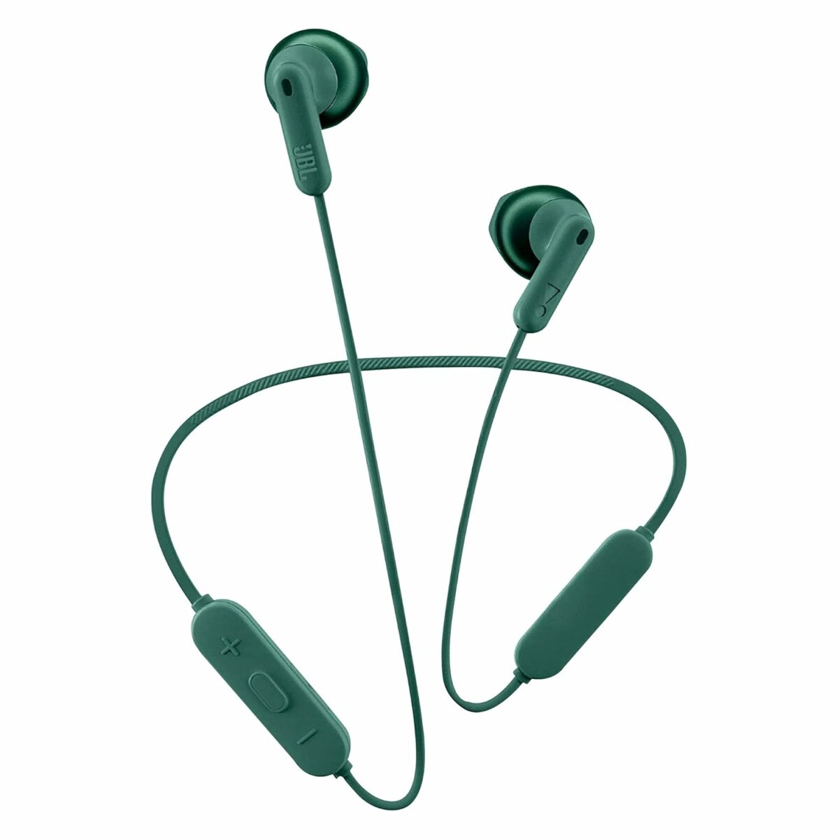 JBL Tune 215BT, 16 Hrs Playtime with Quick Charge, in Ear Bluetooth Wireless Earphones with Mic, 12.5mm Premium Earbuds with Pure Bass, BT 5.0, Dual Pairing, Type C & Voice Assistant Support (Green)