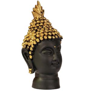 buddha head sculpture