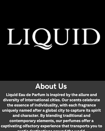 LIQUID Luxury best Perfume Men And Women Long Lasting Smell EDP