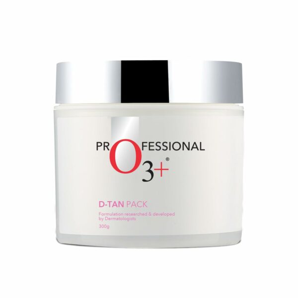 O3+ D-TAN Pack for Instant Tan Removal & Sun Damage Protection Infused with Mint and Eucalyptus Oil Ideal for All Skin Types