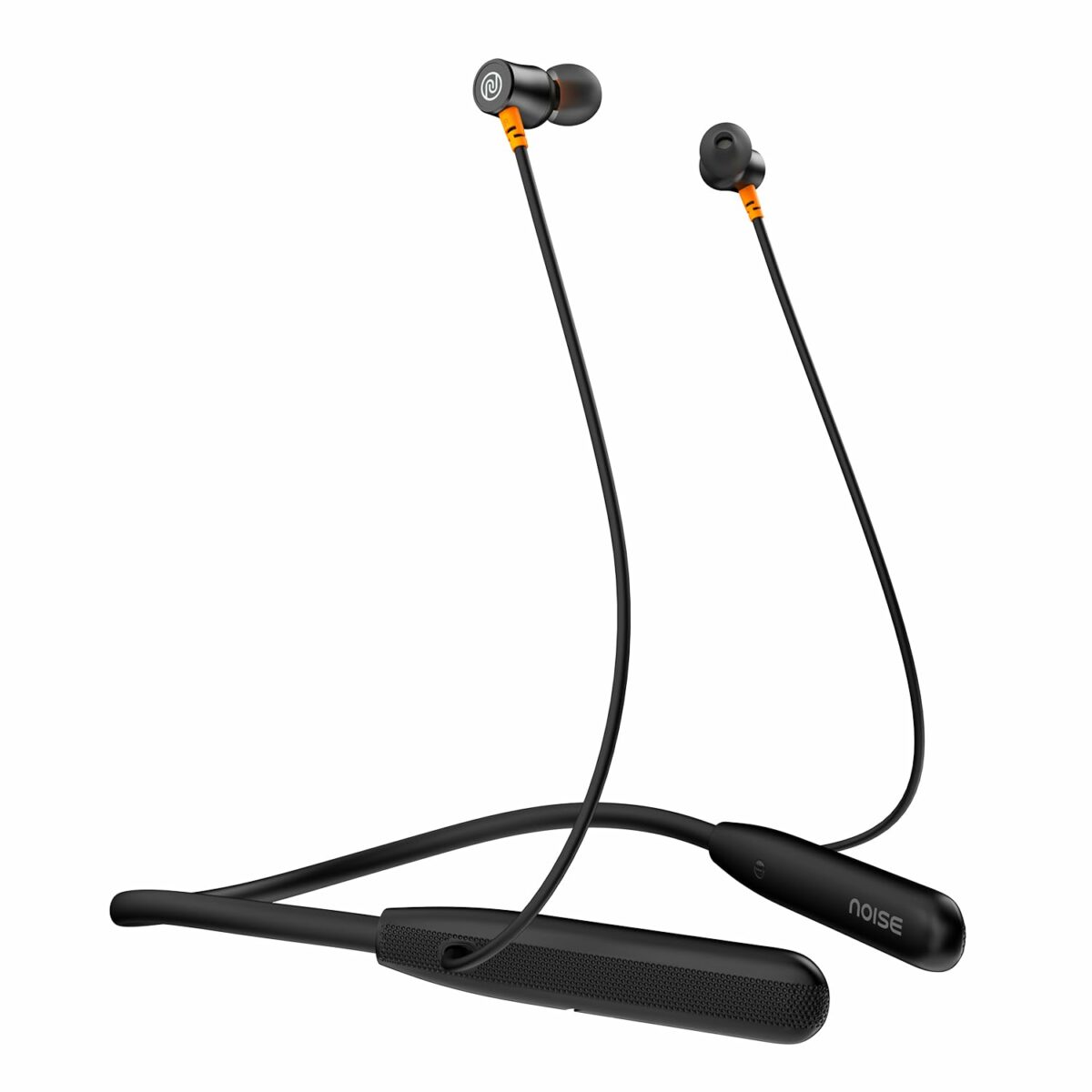 Noise Airwave Bluetooth in Ear Neckband with 50H of Playtime, 3 EQ Modes, ENC for Calling, Low Latency(Upto 50ms), 10mm Driver, BT v5.3(Jet Black)